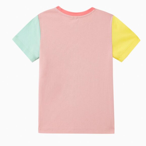 NWT Stella McCartney Kids Short Sleeve Embroidered Horse Pocket Tee - Picture 2 of 2